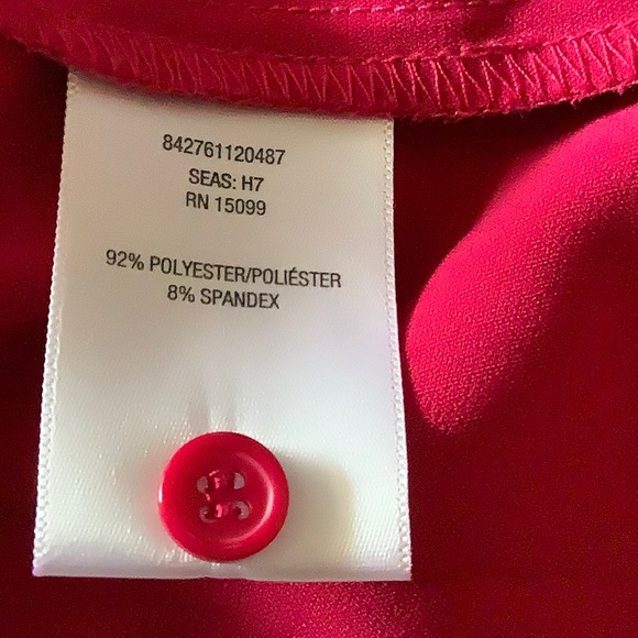 Simply Styled Petite Long-sleeve Blouse V-Front - Picture 7 of 9